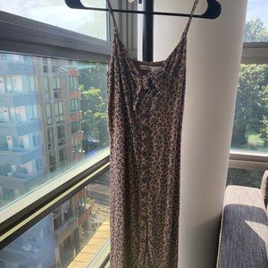 Abercrombie Leopard Midi Dress